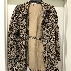 Xl cheetah cargo jacket